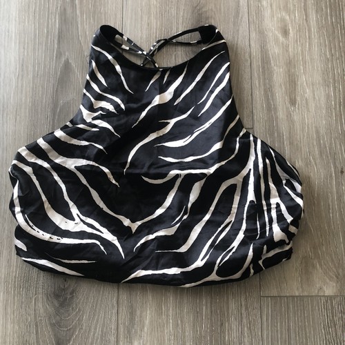 Zara Zebra Print Top size large - Picture 4 of 7