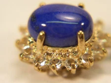 #**.10..Pc's @$2.50 Each= $25 LAPIS  PENDANTS GEMSTONE SEMI-PRECIOUS LOT 842LA