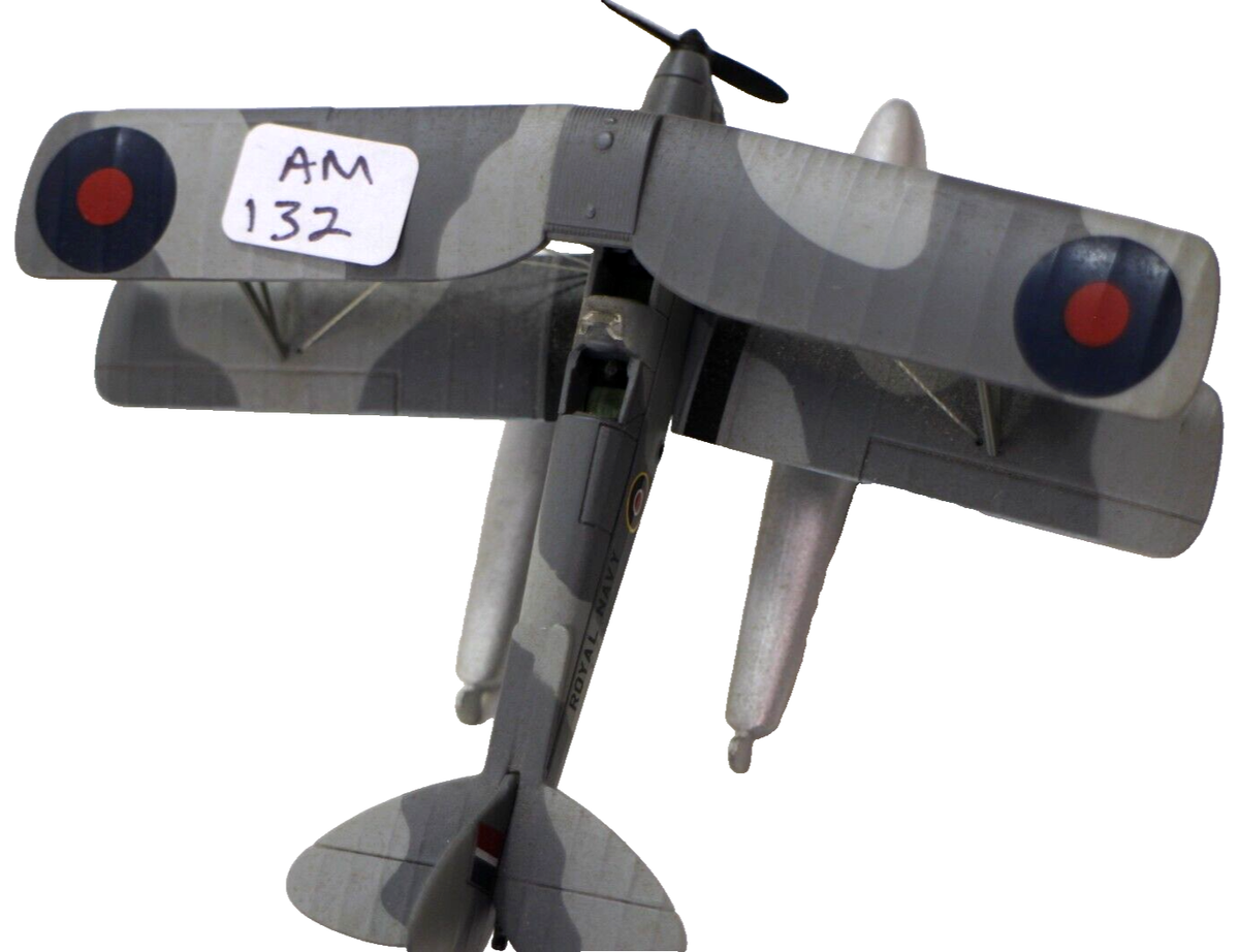 Oxford de Havilland DH 82 Tiger Moth 1/72 Scale Diecast Metal