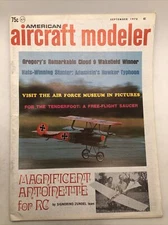 Vintage American Aircraft Modeler R/C Hobbyist Magazine Sep 1970