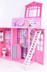 Casa Barbie Mattel 2009 In Ottime Condizioni + Numerosi Accessori