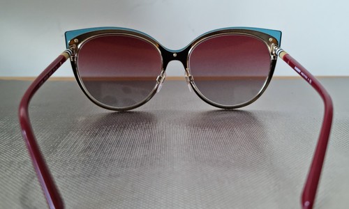 Burberry B3096 Cat Eye Sunglasses, Red/Violet grey shaded lenses - Picture 5 of 10