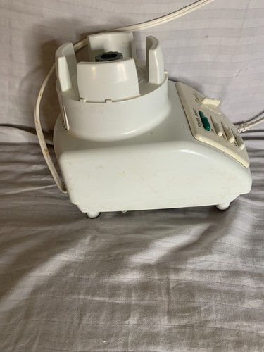 Krups Blender Model 239 Replacement Base Power Unit Motor White Tested Works - Picture 3 of 6