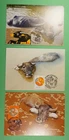 DR WHO TAIWAN CHINA 3 FDC MAXIMUM CARD BUFFALO ANIMAL R62556