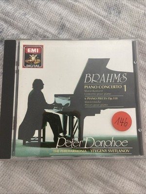 DONOHOE PETER (piano) - Brahms Piano Concerto No. 1 in D minor (CD)