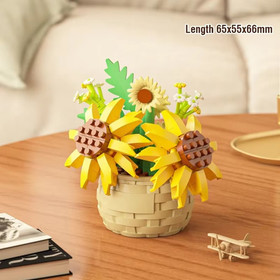 LEGO Icons Orchid Artificial Plant, Building Set with Flowers, Home Decor Gift