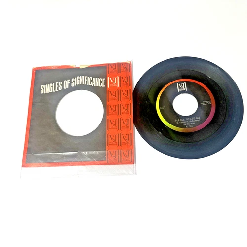 The Beatles From Me to You/Please Me 7" vinyl 45 rpm Vee Jay 581 VG+ 1964 Lot #8