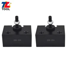 2×BXA #4 250-204 QUICK CHANGE HEAVY DUTY BORING BAR TOOL POST HOLDER