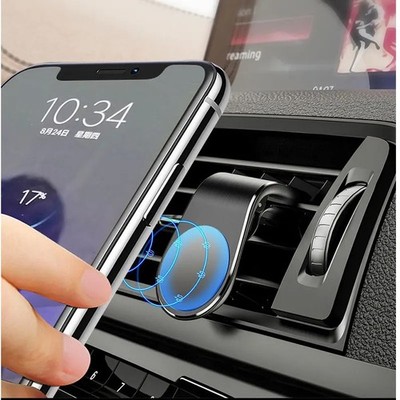 Magnetic Car Phone Holder Air Vent Clip Mount Rotation Cell Phone GPS Support fo