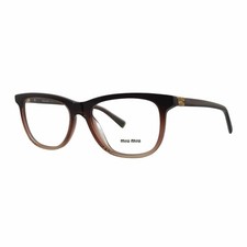 Miu Miu MU 01WV Brown Gradient Women's Eyeglasses Frames 52mm 17mm 140mm-DEFECT
