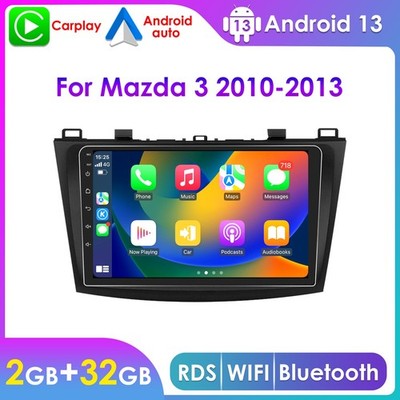 For Mazda 3 2010 2011 2012 2013 Android Carplay Car GPS Navi Player Radio Stereo