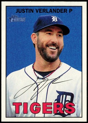 2016 Topps Heritage #420 Justin Verlander