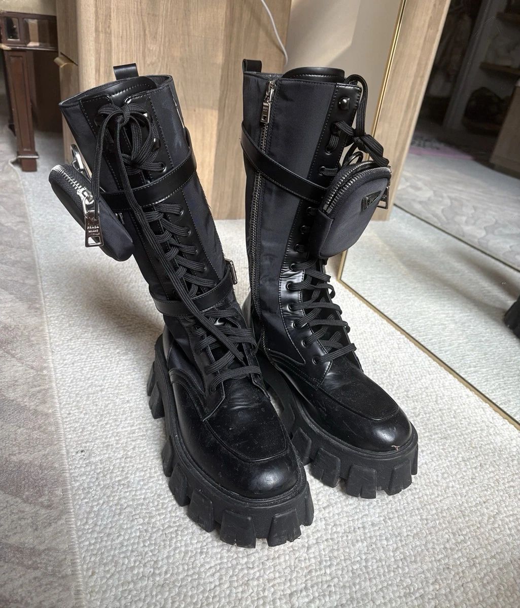 PRADA Leather Boots for Women for sale | eBay