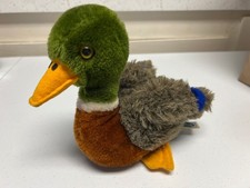 Vintage DAKIN Duck Mallard Plush Stuffed Animal QUACK