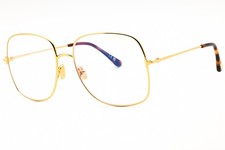 Tom Ford FT TF6048-B 030 Square Shiny Deep Gold 59 mm Women's Eyeglasses Frame