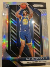 2018 Panini Prizm Jacob Evans lll Silver Prizm Rookie 212 MINT