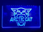 ARCTIC CAT SNOWMOBILE LED NEON LIGHT SIGN MAN CAVE GARAGE VINTAGE WALL ART DÉCOR