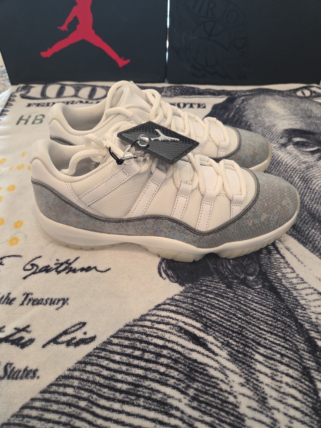 Air Jordan 11 Retro Low Men's Sneakers CNY Year of Snake, Size 9.5