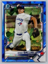 2021 Bowman Draft Sapphire Edition #BDC-23 Chad Dallas