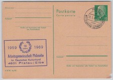 DDR Ganzsache P 75 gestempelt