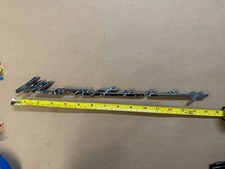 1952-1956 52-56 Ford Mercury Monterey Rear Quarter Panel Emblem Oem