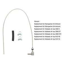 Fuel Tank Stand Pipe Kit Car Accessories with Hose Clips Replacement