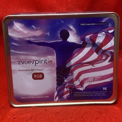 Zvue Spirit MP3 Player Complete Rare New Set USA SEALED BRAND NEW