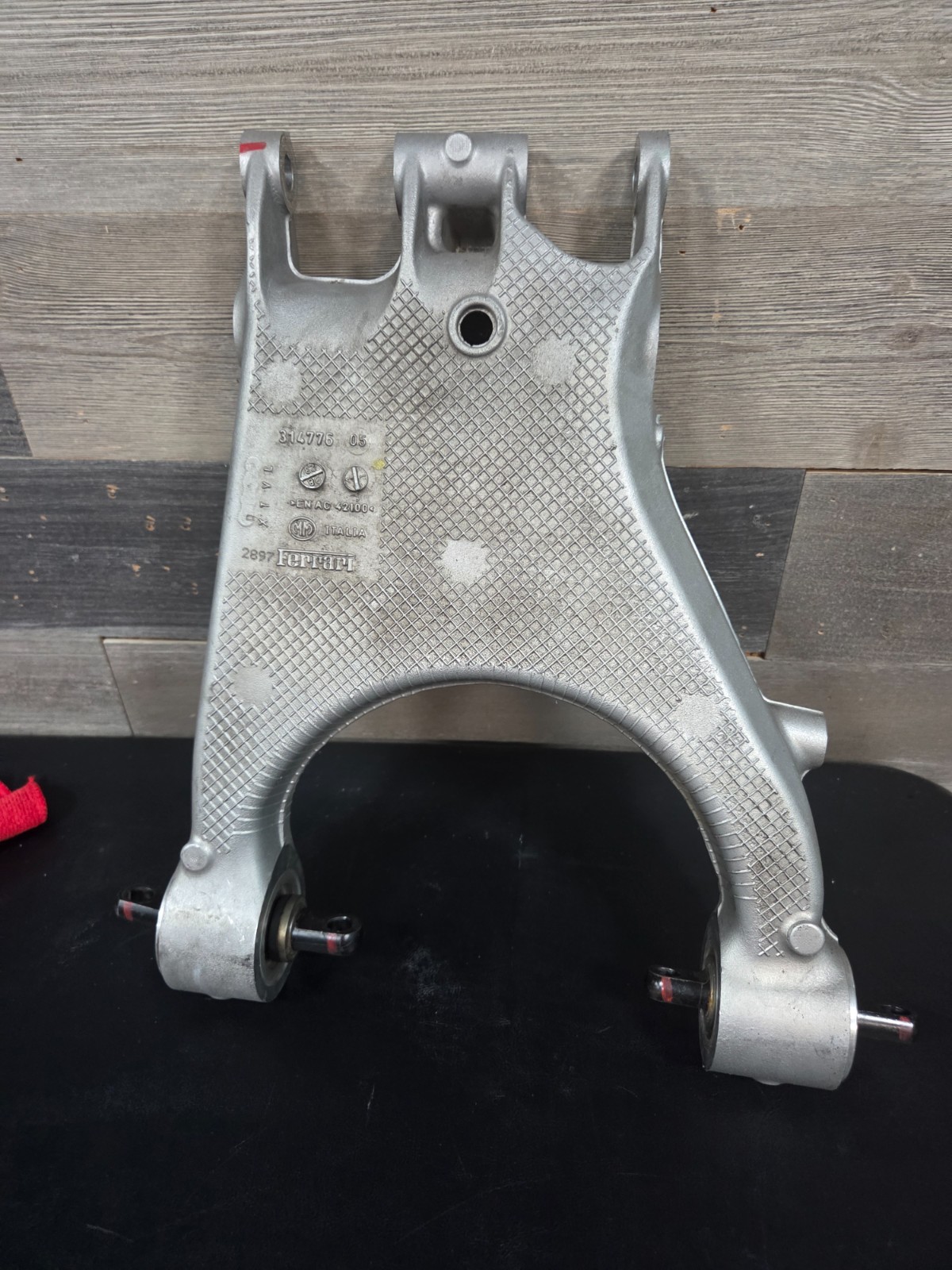Ferrari 296 Challenge Rear Lower Control arm P/N 314776