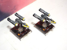 Star Wars X-Wing Miniatures Game Rebel Y-Wing Starfighter Set (3D-Printed)
