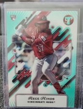 2025 Topps Pristine - Rece Hinds #22 Aqua Refractor /199 (RC)