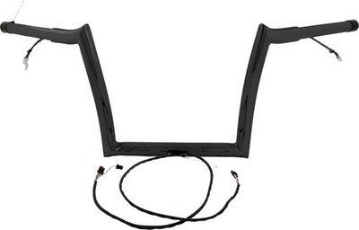 Baggernation Vorverkabelte Monkey Bagger Bars 16'' Schwarz #OEMPW-15L-16 B