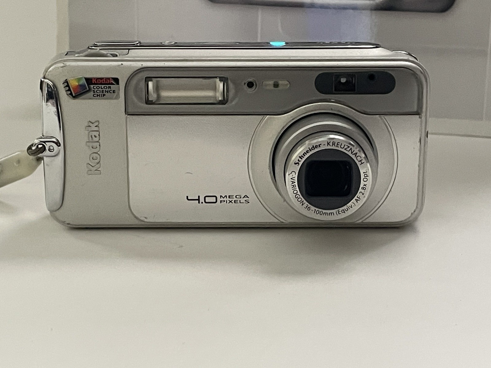 Kodak Digital Camera EasyShare LS743 4.0MP Silver W/ Battery, Box & Charger