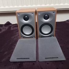 80W MORDAUNT SHORT premier MS302 speakers BOOKSHELF satellite STEREO
