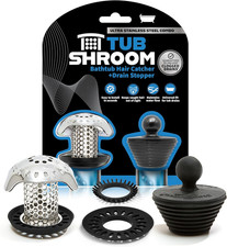 Ultra Revolutionary Bath Tub Drain Protector Hair Catcher/Strainer/Snare, Stainl