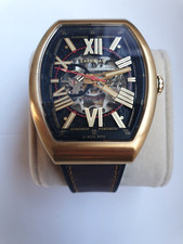 Thomas Earnshaw Supremacy Men's Automatic Black Skeleton Dial Watch ES-8271-01