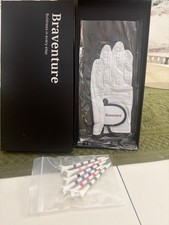 Braventure Breathable Kids Golf Gloves: S-14 5-7 Years Old , White  Black