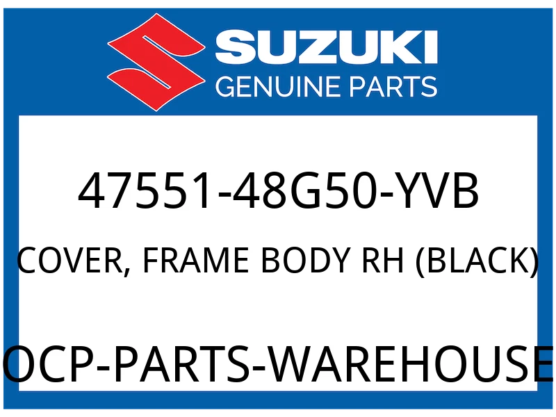 COVER,FRAME BODY UP RH (BLACK *{BODY COLOR:KEL}*