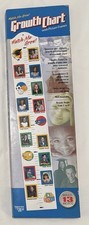 Vintage Watch Me Grow Wooden Growth Chart 3'-6' Display 13 Photos New RARE HTF