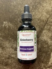 Quantum Health ELDERBERRY Liquid Extract 700mg Immune Defense, 2 oz - Brand NEW!