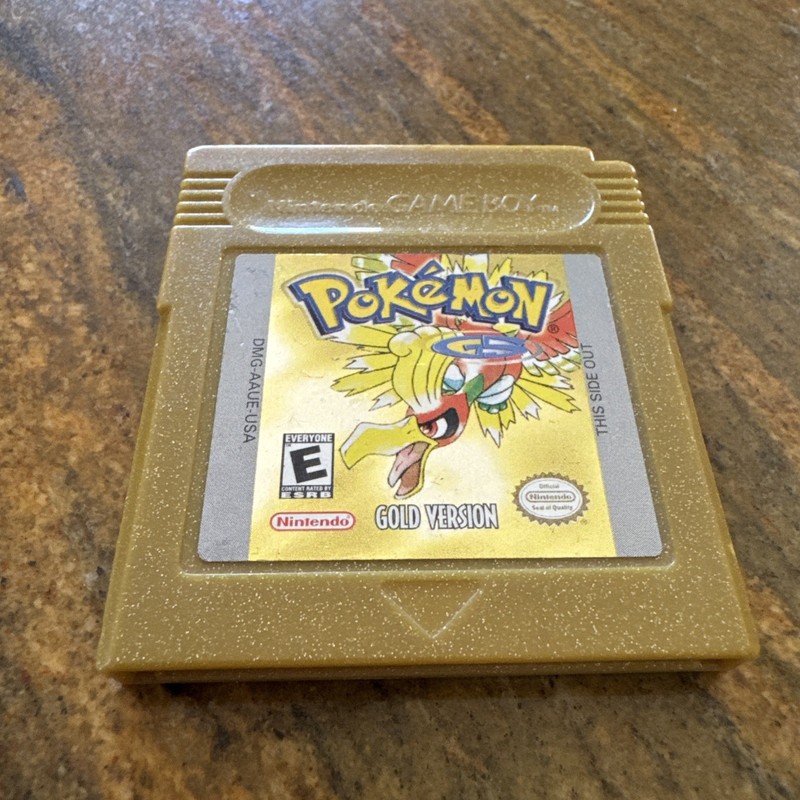 Pokemon Gold Version Nintendo (Game Boy Color) Game Does Not Save