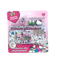 Sanrio Friends. Collect. Pencils Tin, erasers, sharpener. Set. 50 Anniversary.