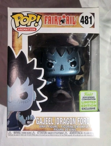 Funko Pop! Animation Fairy Tail Gajeel #481 Spring Convention Exclusive