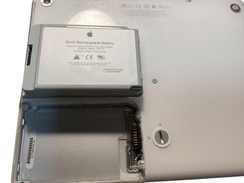 Apple iBook G3 M6497 Laptop 500MHz PowerPC G3 12inch For parts or not working - Afbeelding 9 van 18