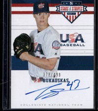 2017 Panini Stars & Stripes USA Baseball #3 J.B. Bukauskas CNT Signatures #/499