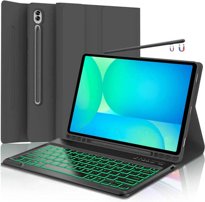Keyboard Case for Samsung Galaxy Tab S10 FE plus 13.1'', Smart S10Fe+ Keyboard Ca