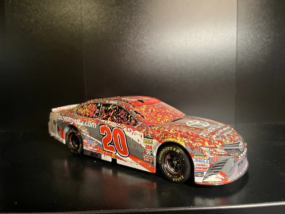 1:24 2018 #20 BUYATOYOTA DAYTONA RACE WIN ERIK JONES WINNER 1/745 - Image 2 of 4