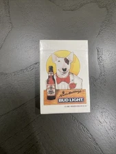 Vintage 1987 Anheuser Busch Bud Light Spuds MacKenzie Playing Cards Set SEALED