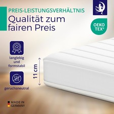 Materasso in Schiuma Fredda H2 H3 11 cm Materasso a Rotolo 140x200 90x200 160x200