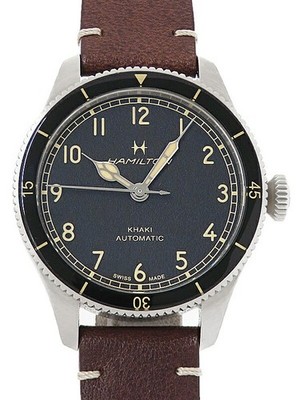 Hamilton Khaki Aviation Pilot Pioneer H76205530 Automatic Men's Watch Box Papers