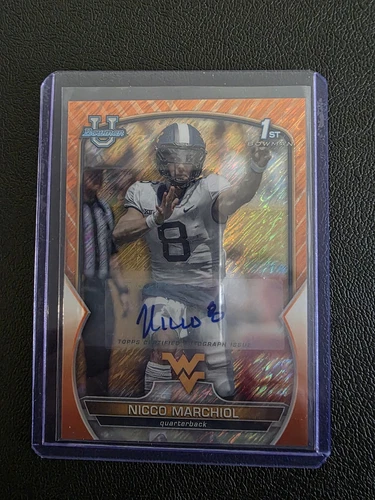 2022 Bowman University Chrome #77  Nicco Marchiol  /25   Auto